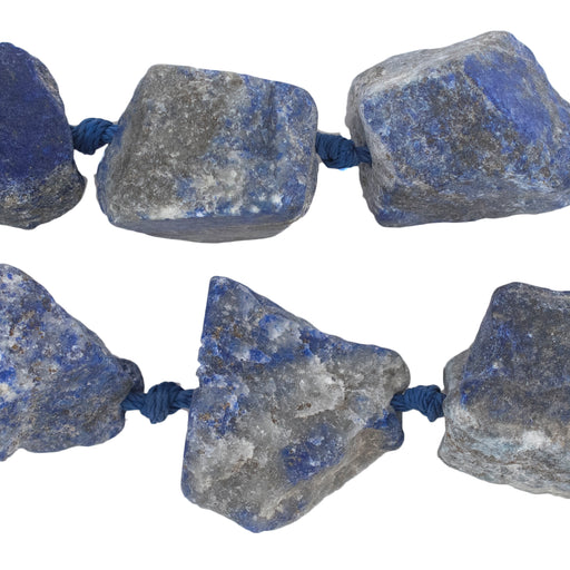 Rough Lapis Lazuli Nugget Beads - The Bead Chest