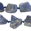 Rough Lapis Lazuli Nugget Beads