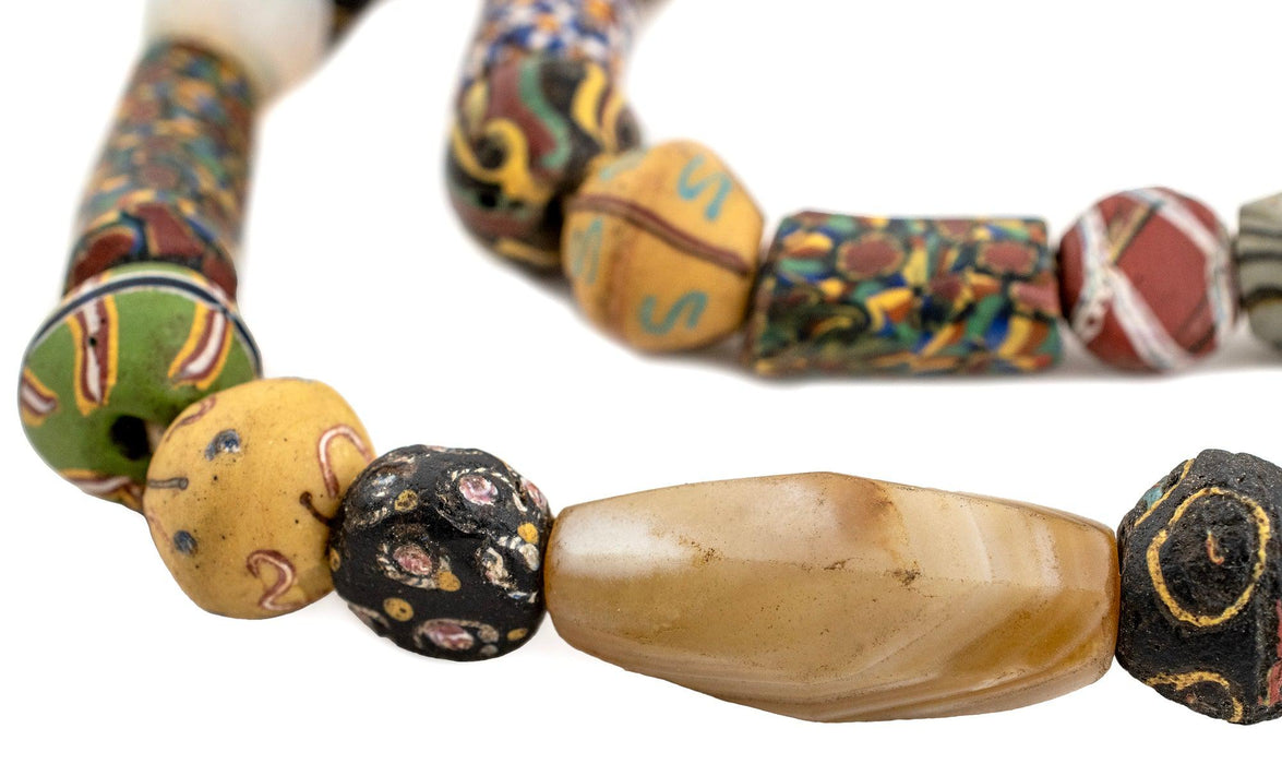 Jumbo Mixed Antique Venetian Trade Beads #15971 — The Bead Chest