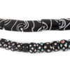 Antique Black Venetian Skunk & Mixed Trade Beads #12437