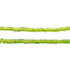 Vintage Lime Green Seed Beads (3mm)