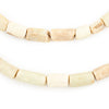 White Ancient Djenne Nila Glass Beads #13483