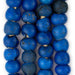 Antique Ethiopian Blue Dutch Dogon Trade Beads - The Bead Chest
