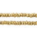 Brass Faceted Ring Beads (7mm) - The Bead Chest