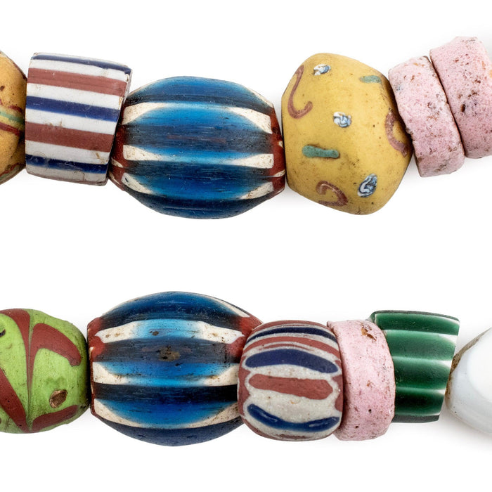Jumbo Mixed Antique Venetian Trade Beads #15974 - The Bead Chest