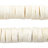 White Bone Disk Beads (16-18mm)
