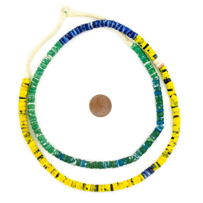 Vintage Kakamba Prosser Beads (6-7mm) #12674 - The Bead Chest