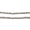 Faceted Silver Triangle Heishi Beads (2.5mm)
