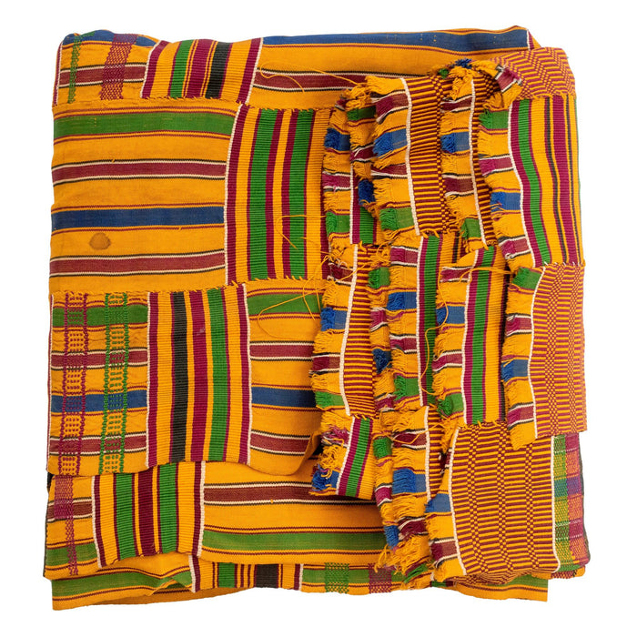 African Ashanti Kente Cloth #14915 - The Bead Chest