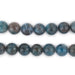 Round Blue Apatite Beads (10mm) - The Bead Chest