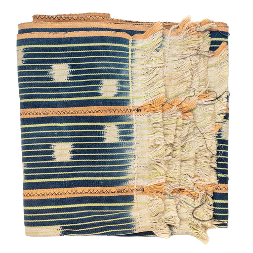 West African Bondoukou Indigo Cloth #15723 - The Bead Chest