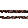 Antiqued Copper Faceted Ring Beads (7mm)