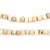 White Ancient Djenne Nila Glass Beads #13478