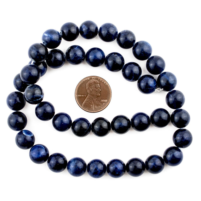 Round Sodalite Beads (10mm) - The Bead Chest