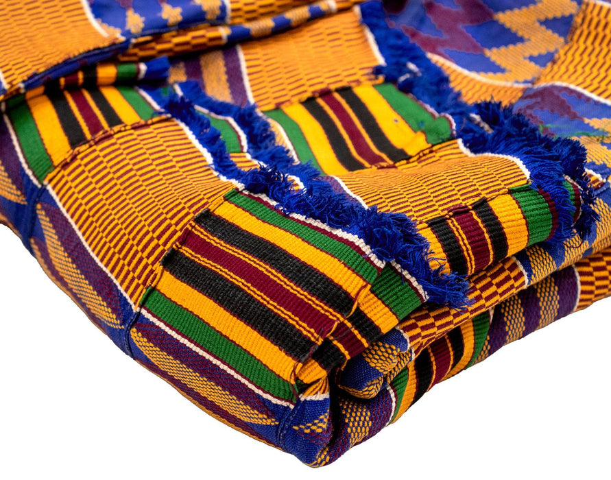 African Ashanti Kente Cloth #14912 - The Bead Chest