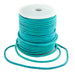 3.0mm Turquoise Distressed Round Leather Cord (75ft) - The Bead Chest