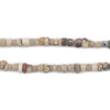 Mottled White Ancient Djenne Nila Glass Beads