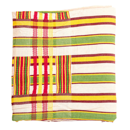 African Ashanti Kente Cloth #14910 - The Bead Chest
