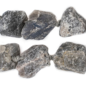 Rough Labradorite Nugget Beads