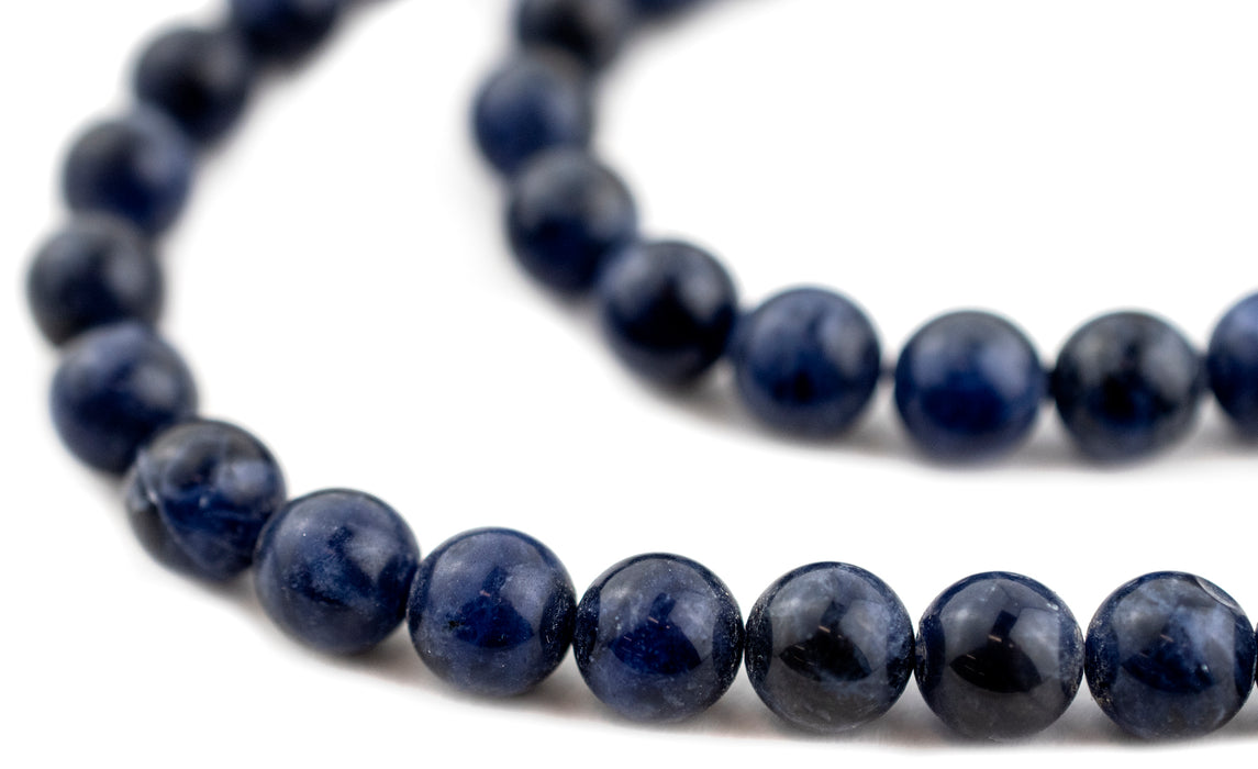 Round Sodalite Beads (8mm) - The Bead Chest