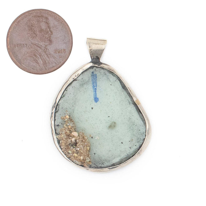 Roman Glass Pendant (30-40mm) - The Bead Chest