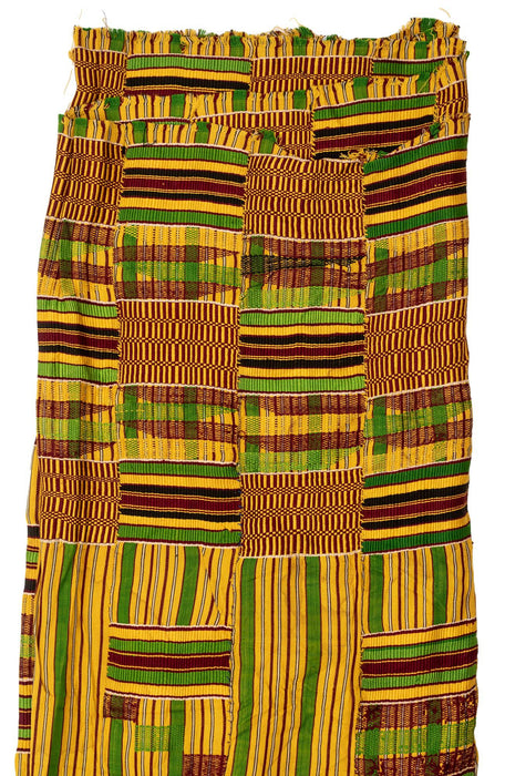 African Ashanti Kente Cloth #14906 - The Bead Chest