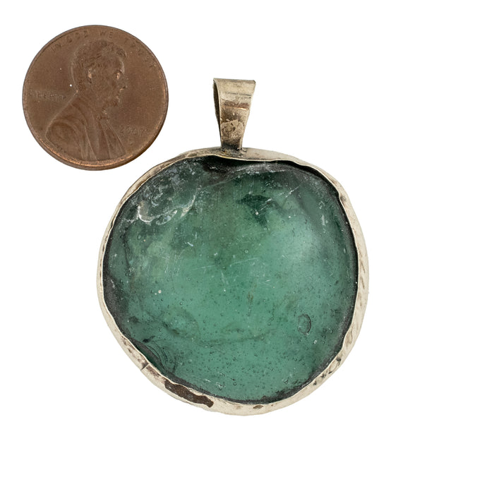 Roman Glass Pendant (40-50mm) #15307 - The Bead Chest