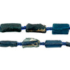 Blue Roman Glass Bangle Beads (Blue Spacers)