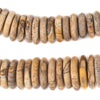 Graduated Picture Jasper Disk Beads (7-20mm)
