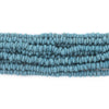Turquoise Blue Java Glass Heishi Beads