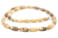Beige Oval Afghani Calcite Beads - The Bead Chest