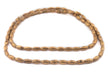 Ethiopian Elongated Brass Oval Beads (10x6mm) - The Bead Chest