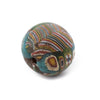 Dark Rainbow Mosaic Jatim Java Bead (Single Bead, 20mm)