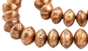 Mali Copper Bicone Beads (12x18mm) - The Bead Chest