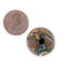Dark Rainbow Mosaic Jatim Java Bead (Single Bead, 20mm) - The Bead Chest
