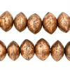 Mali Copper Bicone Beads (12x18mm)
