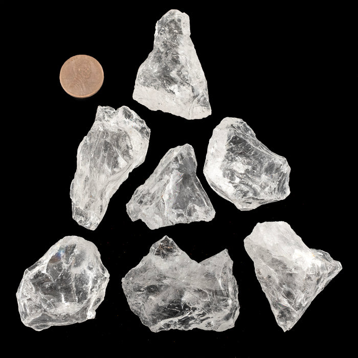 Clear Quarts Rocks Rough Clear Quartz Crystals — The Bead Chest