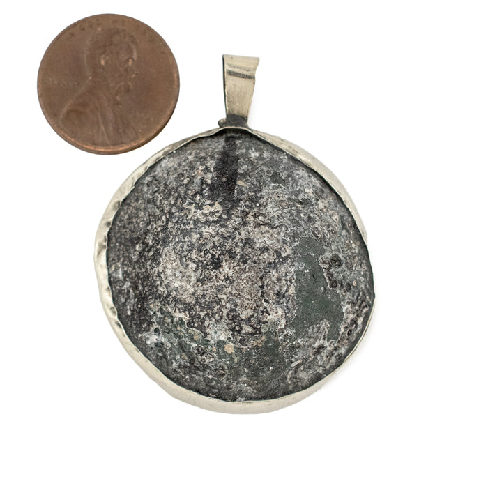 Roman Glass Pendant (40-50mm) #15328 - The Bead Chest