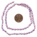 Lilac Purple Vintage Japanese Rice Pearl Beads (5mm) - The Bead Chest