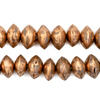 Mali Copper Bicone Beads (10x14mm)