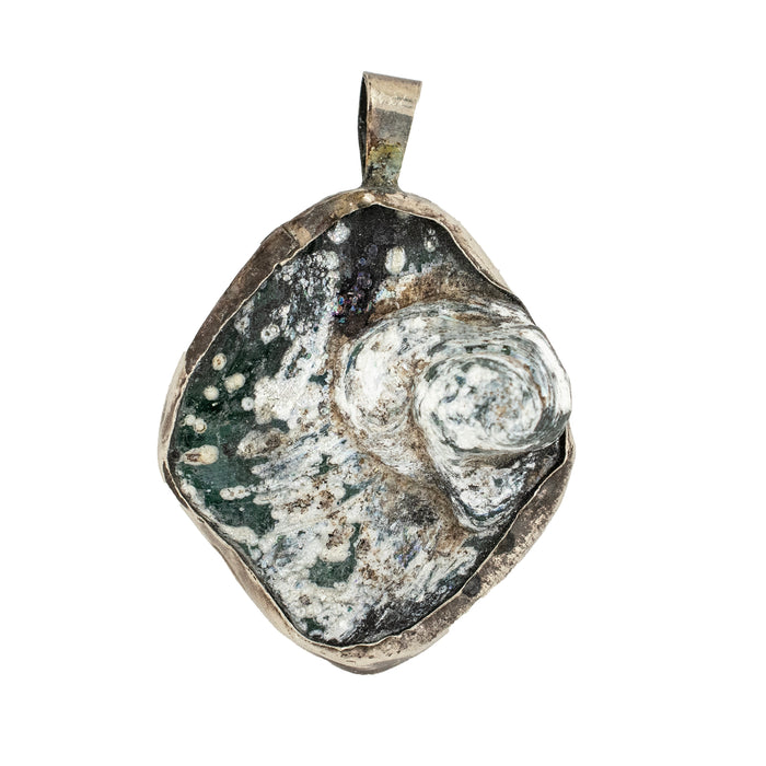 Roman Glass Pendant (40-50mm) #15336 - The Bead Chest