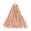Copper 21 Gauge 2.5 Inch Eye Pins (Approx 100 pieces)
