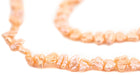 Pastel Orange Nugget Vintage Japanese Pearl Beads (7mm) - The Bead Chest