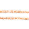 Pastel Orange Nugget Vintage Japanese Pearl Beads (7mm)