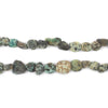 African Turquoise Nugget Beads