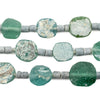 Circular Roman Glass Beads (5-10mm)