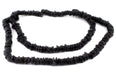 Black Chip Shell Beads (8mm) - The Bead Chest