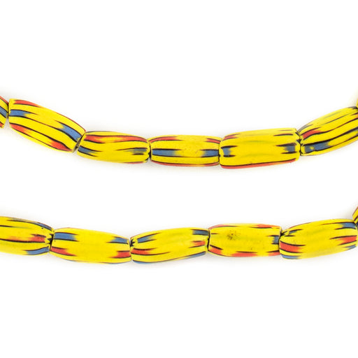 Striped Venetian Watermelon Chevron Beads #13211 - The Bead Chest