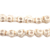 White Skull Beads (10mm)