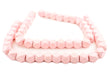Pink Diamond Cut Natural Wood Beads (15mm) - The Bead Chest
